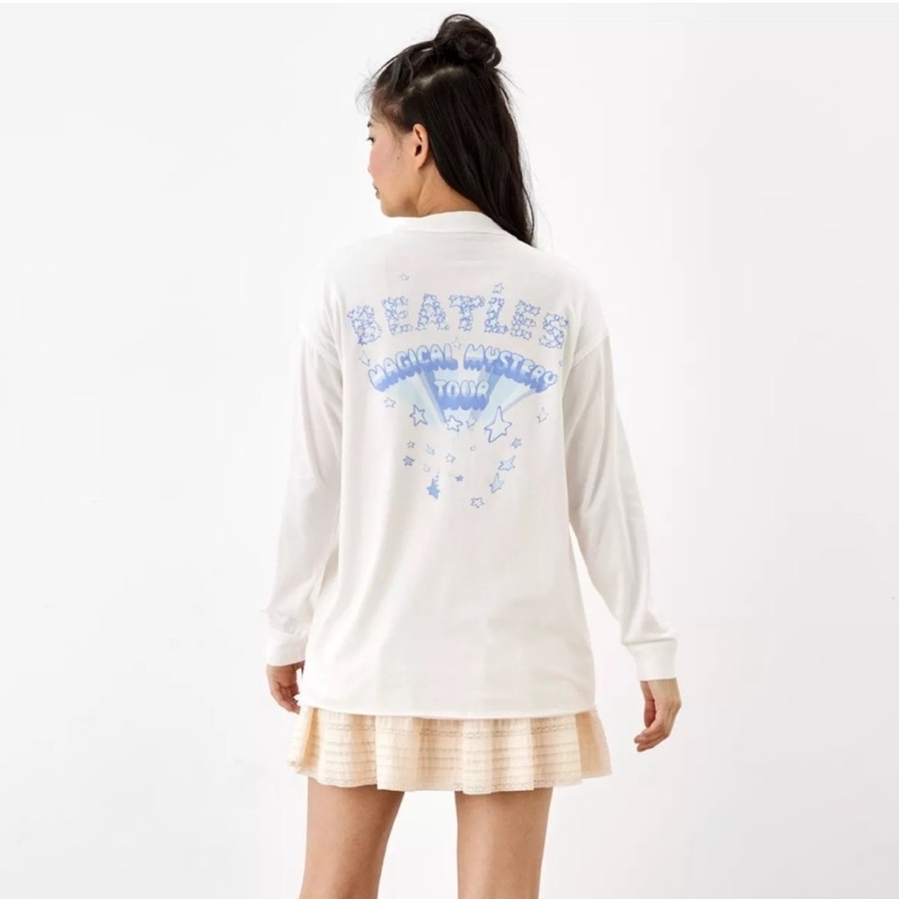NEW NWT Mock High Neck Crew Tee Size Xs/s